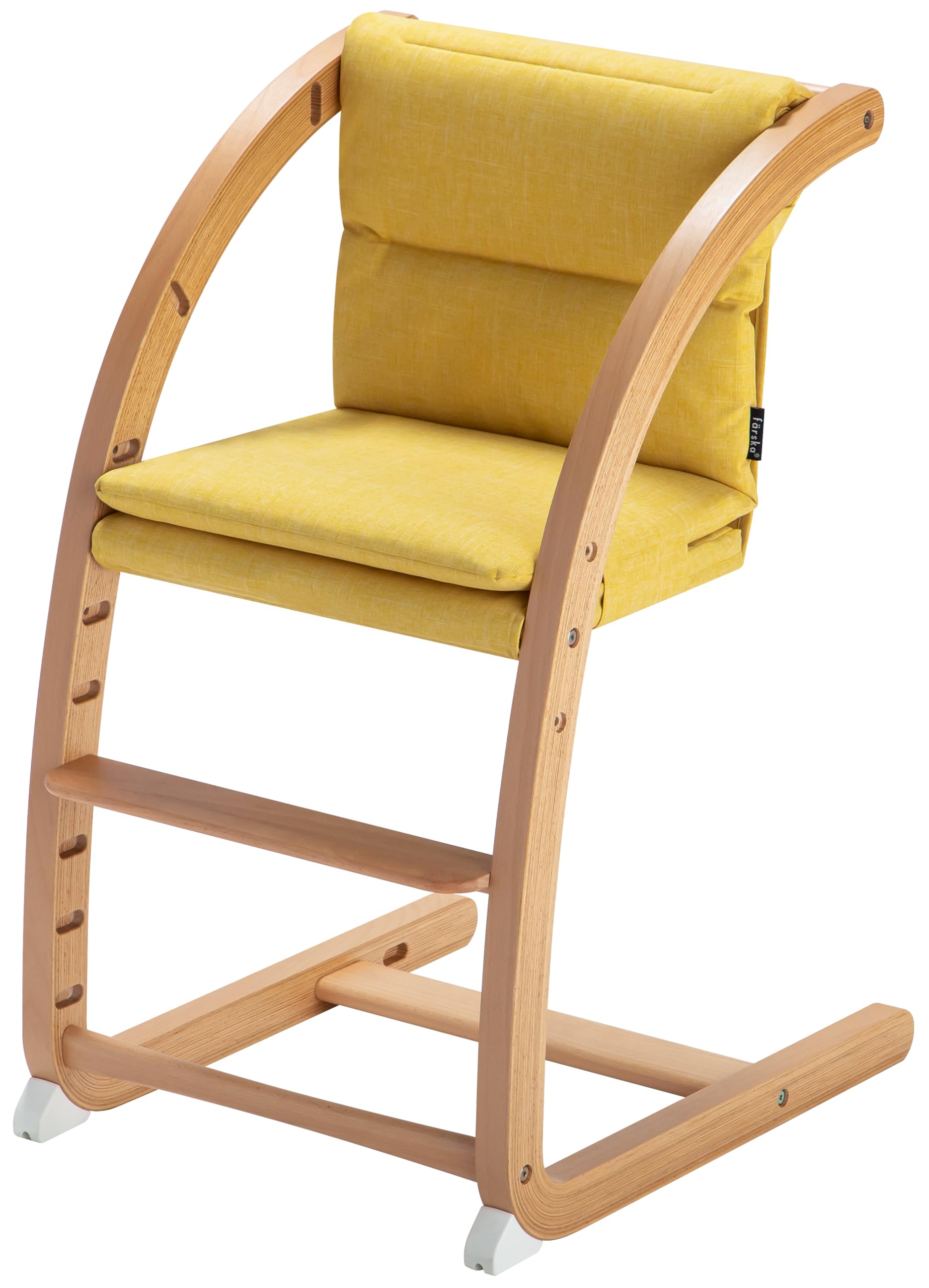 ファルスカ スクロールチェア One ミモザイエロー farska ファルスカ スクロールチェア ONE / ミモザイエロー